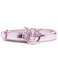 Pinko - Love Berry Leather Belt - Lyst