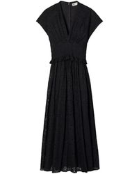 Tory Burch - Eyelet Cotton Dress - Lyst