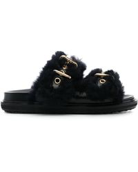 Marni - Sandali Slides Fussbett - Lyst