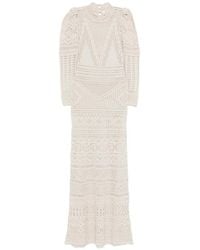 Isabel Marant - Dione Long-Sleeved Knit Dress - Lyst