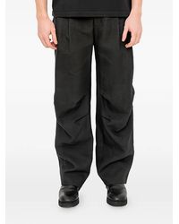 DEVOA - Wide-Leg-Hose Mit Bundfalten - Lyst
