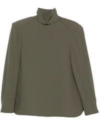 IRO - Orbison High-Neck Long-Sleeve Top - Lyst
