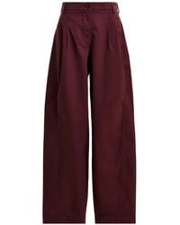 Essentiel Antwerp - Twisted-Seam Pleated Trousers - Lyst