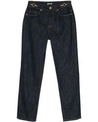 Just Cavalli - Cotton Denim Straight-Leg Jeans - Lyst