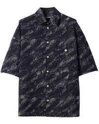 Jacquemus - Logo Cotton Shirt - Lyst