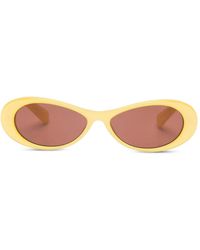 Jacquemus - Nuvola Oval-Frame Sunglasses - Lyst