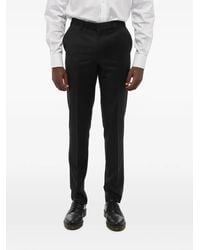 Corneliani - Pressed-Crease Welt-Pocket Tailored Trousers - Lyst