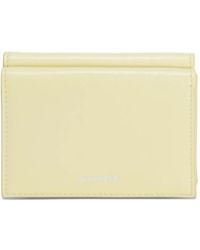 Jil Sander - Embossed Folded Mini Wallet - Lyst