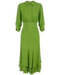 Elisabetta Franchi - Aloe Viscose Dress - Lyst