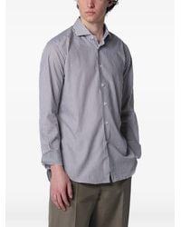 Xacus - Travel Striped Shirt - Lyst