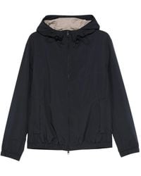 Lardini - Drawstring Hooded Jacket - Lyst