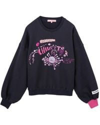 Tsumori Chisato - Embroidered Balloon-Sleeve Sweater - Lyst