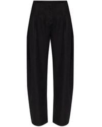 IRO - Pleated-Detail Wide-Leg Trousers - Lyst