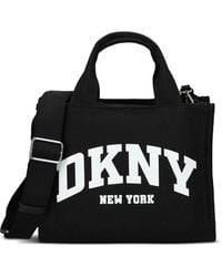 DKNY - Logo-Print Tote Bag - Lyst