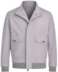 Kiton - Kired Bomam Flap-Pocket Bomber Jacket - Lyst