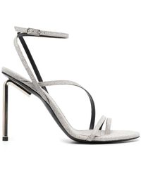 Off-White c/o Virgil Abloh - オフホワイト Allen 110mm レザーサンダル - Lyst