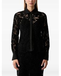Twinset - Floral-Lace Shirt - Lyst