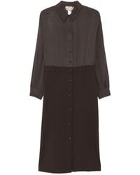 Twinset - Button-Down Shirt-Style Dress - Lyst