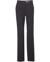Sportmax - Harry Button Zip Trousers - Lyst
