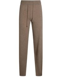 Malo - Elasticated-Waistband Drawstring Trousers - Lyst