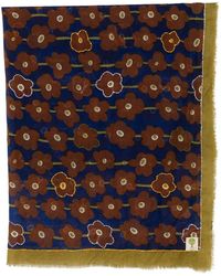 Baobab - Floral-Print Fringed Scarf - Lyst