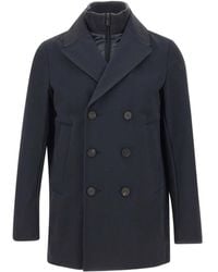 Rrd - Chaquetón Con Doble Botonadura - Lyst