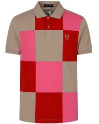Comme des Garçons - X Fred Perry Polo À Logo Brodé - Lyst