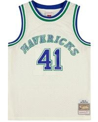 Mitchell & Ness - Dirk Nowitzki Dallas Mavericks Tank Top - Lyst