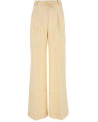 Zimmermann - High-Waisted Pleated Trousers - Lyst