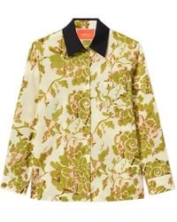 La DoubleJ - Camicia Boy Con Stampa A Fiori - Lyst
