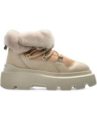 Inuikii - Endurance Trekking Shearling-Trimmed Platform Boots - Lyst