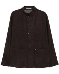 Tagliatore - G-Klein Button-Up Mandarin-Collar Jacket - Lyst