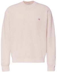 Calvin Klein - Logo Crew-Neck Sweater - Lyst