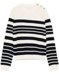 Patrizia Pepe - Gestreifter Pullover - Lyst