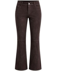 Stouls - Dean Suede Trousers - Lyst