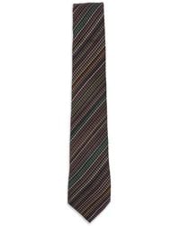 Paul Smith - Gestreifte The Houndstooth Krawatte - Lyst