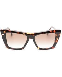 Carrera - Tortoiseshell-Effect Cat-Eye Sunglasses - Lyst