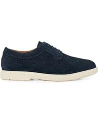 Geox - Spherica Ec17 Brogue-Detailing Oxford Shoes - Lyst