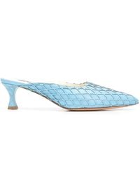 Rochas - Mules À Découpes Au Laser - Lyst
