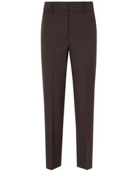 Seventy - Pressed-Crease Tailored Trousers - Lyst