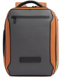 Piquadro - Zaino Con Inserti E Logo - Lyst