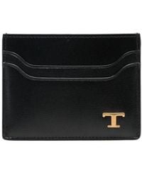 Tod's - Leather Card Holder - Lyst