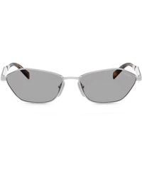 Prada - Geometric-Frame Sunglasses - Lyst