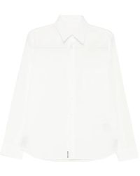 Yohji Yamamoto - Detachable-Collar Patch-Pocket Shirt - Lyst
