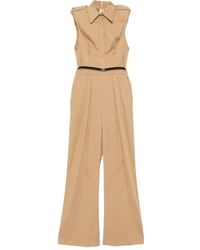 Elisabetta Franchi - Jumpsuit Aus Satin - Lyst
