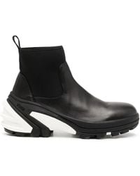 1017 ALYX 9SM Leather Chelsea Boots With Removable Sole in 1017 ALYX 9SM Leather Chelsea Boots With Removable Sole in