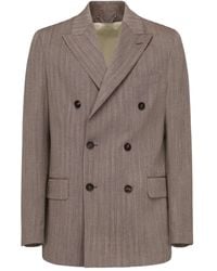 Golden Goose - Double-Breasted Blazer - Lyst