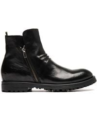 Officine Creative - レザー アンクルブーツ - Lyst