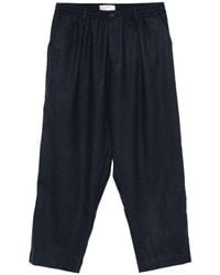 Universal Works - Pleated-Front Tapered Trousers - Lyst