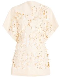 Proenza Schouler - Top Dima Con Cortes A Láser - Lyst